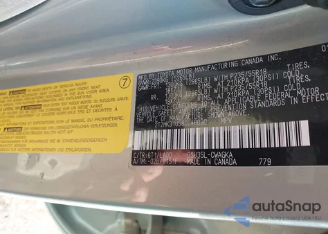 2008 Lexus Rx 350 from USA, damaged, VIN 2T2HK31U58C048090